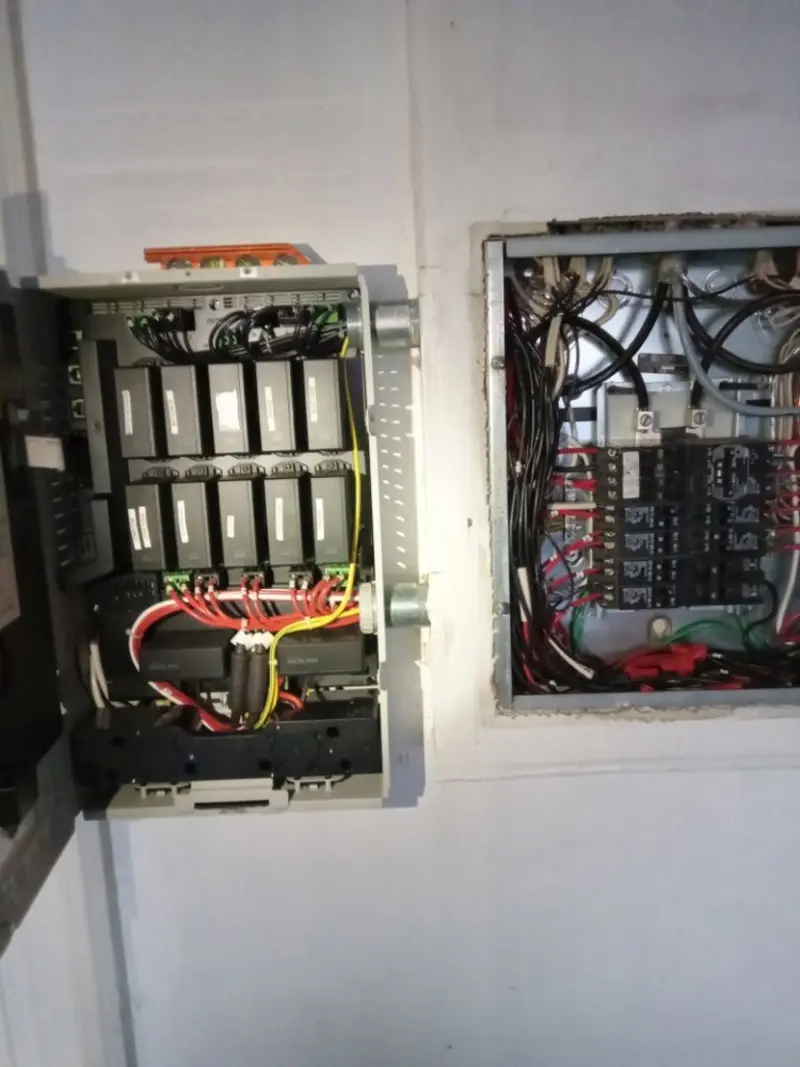 Electrical panel upgrade completed for Electrical Inspection in Taylor